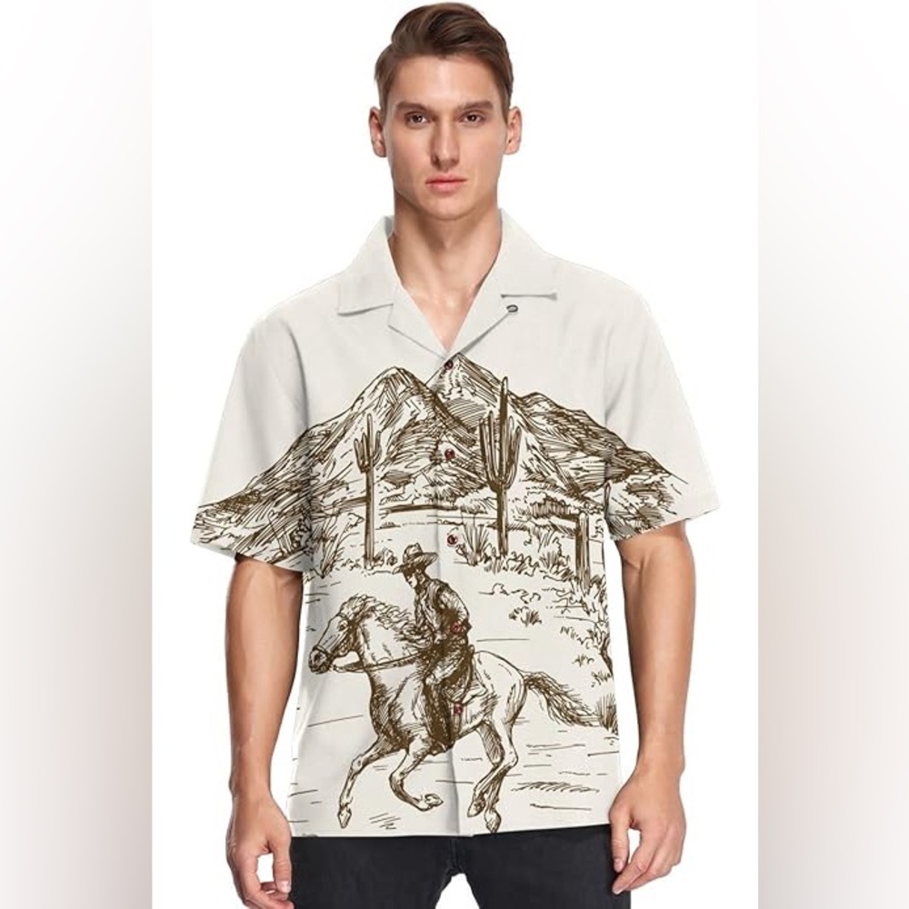 Feifeiyu Western Button Down